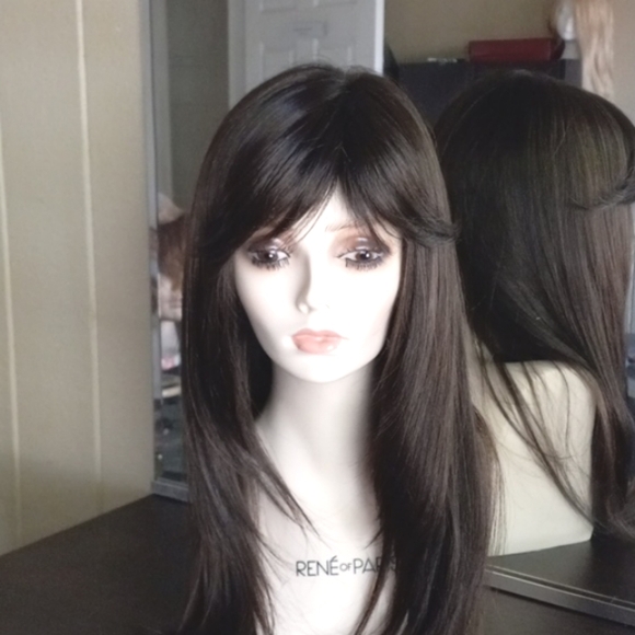 Angela Dark Chocolate Mono top wig - Picture 1 of 14